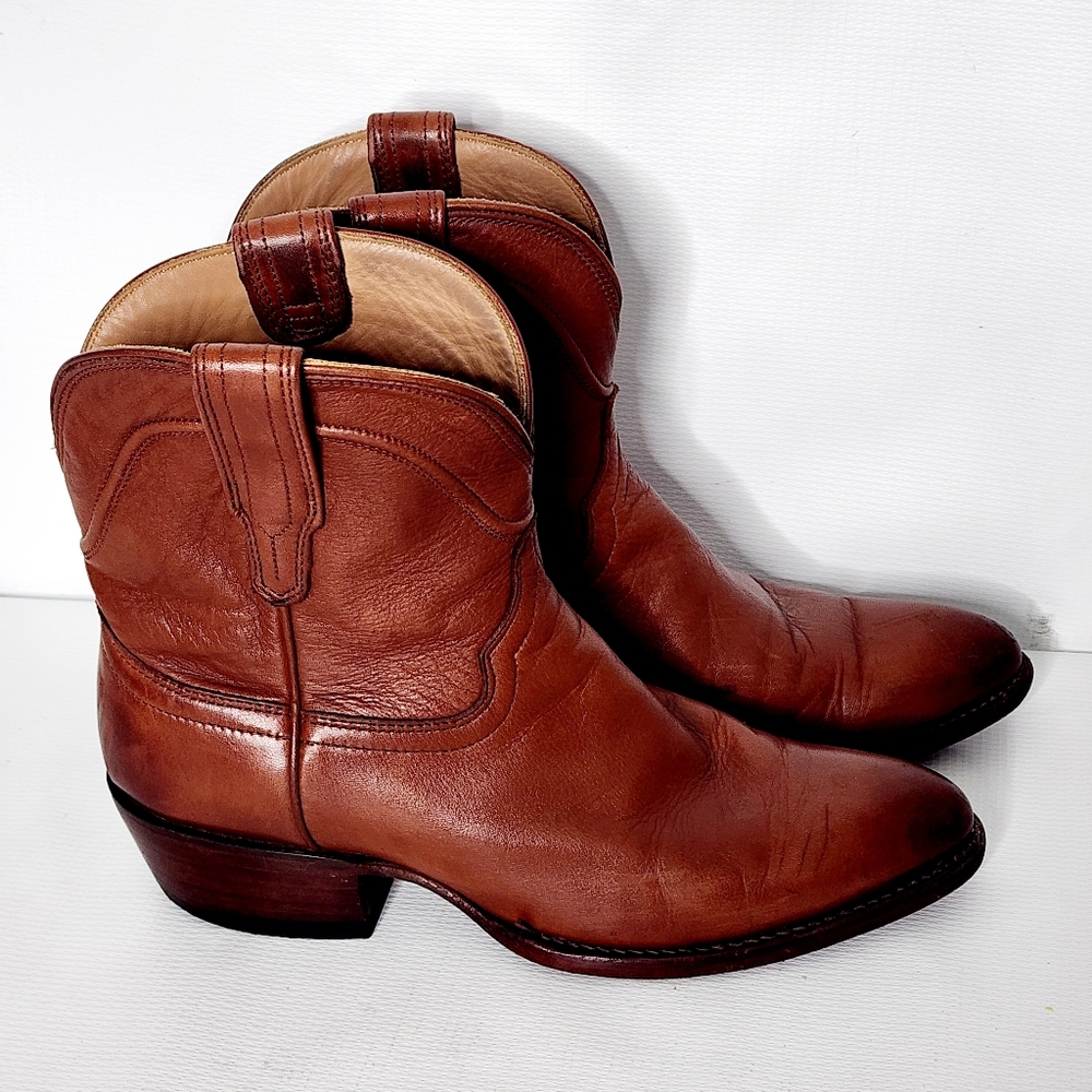 Tecovas Women's Penny Short Boot 2002 Brown Western Boots Size 9B